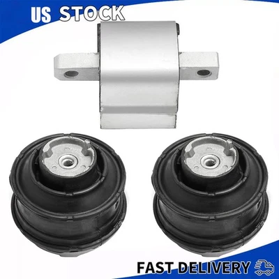 3x Auto Engine Motor & Transmission Mount for Mercedes-Benz C280 W202 E300 C230 Foto 1 de 4