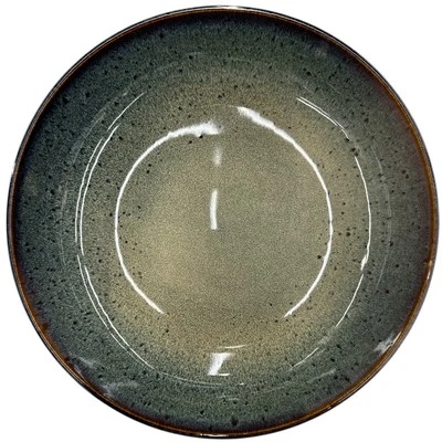 New IKEA GLADELIG Serving Bowl Beige-Green 30 cm (12 ") 305.995.87 - Image 1 of 4