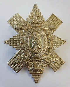 Armee Mützenabzeichen - schwarze Uhr - Bild 1 von 2