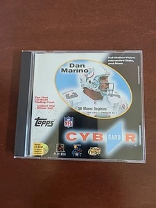 Dan Marino Topps Cybercard #5 CD Digital Trading Card 1996 Series  - Bild 1 von 4