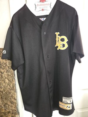 Джерси Long Beach State Dirtbags Jason Giambi Majestic Traditions - размер большой - Изображение 1 из 4