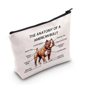 Lustige American Bully Liebhaber Geschenke Die Anatomie eines American Bully Clever Mind... - Bild 1 von 7