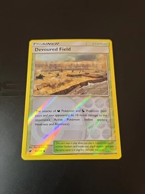 Devoured Field 93/111 Crimson Invasion Sun & Moon SM Pokemon NM  - Image 1 of 2