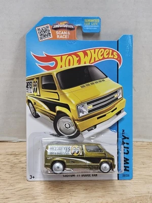 Dodge Van 2015 Super Treasure Hunt Gold Mooneyes Protector Hot Wheels Custom 77 Foto 1 de 4