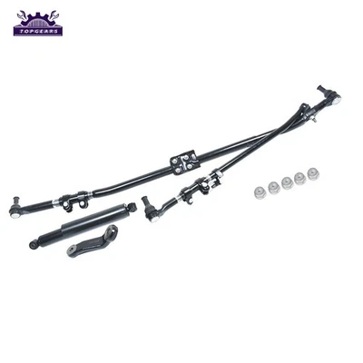 For Dodge Ram 2500 3500 03-12 New Steering Linkage Drag Link Tie Rod Upgrad Kit Foto 1 de 4