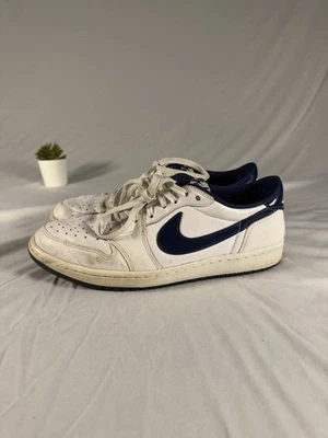 Jordan 1 Low OG azul metálico 2016 talla 10 blanco/azul marino Foto 1 de 4