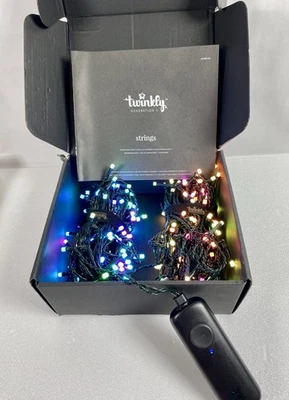 Twinkly Smart Light String 250 LED RGB Generation II Tested  Works Great - Image 1 of 4