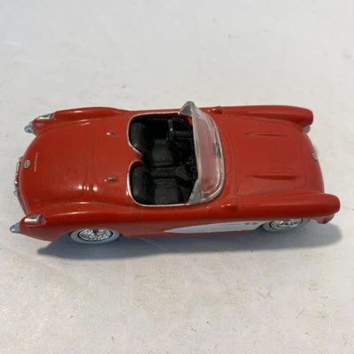 Chevrolet Corvette 1957 rojo alta velocidad HF-439 1957 escala 1:64 de colección lectores digest Foto 1 de 4