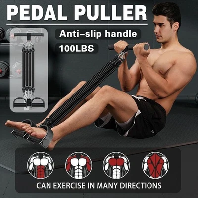 Foot Pedal Resistance Band Home Abdominal Muscle Training Sit Up Assistance AU - image 1 of 4