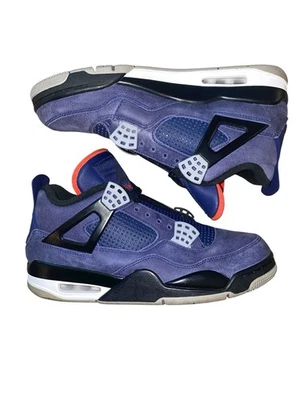 Nike Air Jordan Retro 4 IV Invierno Azul Leal Talla 8 Bred IV Sin Cordones/Plantillas Foto 1 de 4