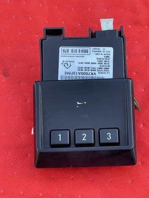 ✔️BMW E38 E39 E46 Homelink 3 botones abridor de puerta de garaje código rodante luz iluminada oe Foto 1 de 4