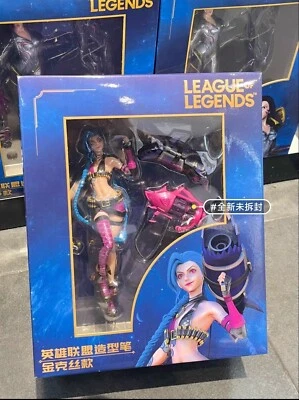 Official League of Legends LOLCMGE Jinx Model FIGURES - Image 1 of 4