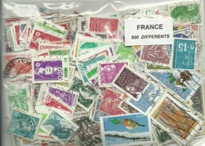 Lot de 500 timbres de France - Picture 1 of 1