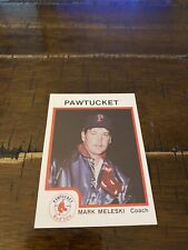 Mark Meleski 1987 ProCards Pawtucket Red Sox #75