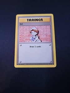 Pokémon BASE Unlimited BILL Trainer 91/102 Card