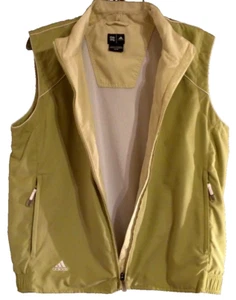 ADIDAS RN 88387 - Soft Green ~CLIMAPROOF WIND~ Vest - Women's: MEDIUM - Picture 1 of 6