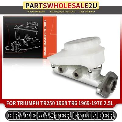 1x Brake Master Cylinder w/ Reservoir for Triumph TR250 1968 TR6 1969-1976 2.5L - Image 1 of 4