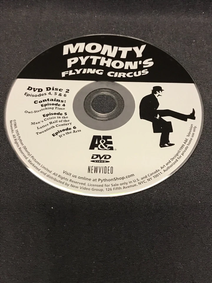 Monty Python's Flying Circus : Disc 2 - DVD Disc Only-Replacement Disc - Image 1 of 1