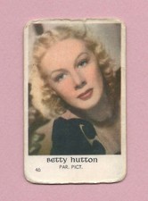 1952 Dutch Gum Card (1-198) #46 Betty Hutton