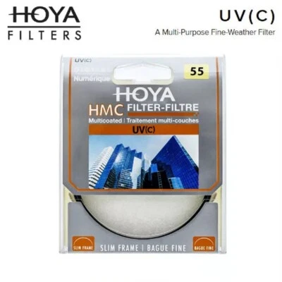 Hoya HMC 55mm UV-c Protection Filter Slim Frame Multi-Coated - For Cameras lens - Image 1 of 4