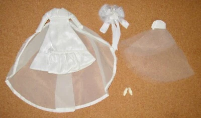 Vestido de novia vintage TAKARA primera generación Licca conjunto #1102 Licca trío Foto 1 de 3