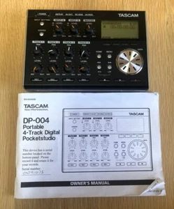 TASCAM DP-004 Digital Multi Track Recorder 2IN / 4TR POCKETSTUDIO No AC Cord - Picture 1 of 11