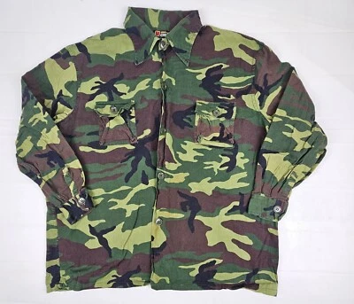 Hunter's Choice Camo Button Up Shirt Mens XL. Multi Pocket Vintage Hunting. - Image 1 of 4