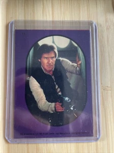1983 Star Wars Return of the Jedi Sticker Card # 11 Han Solo - Bild 1 von 10