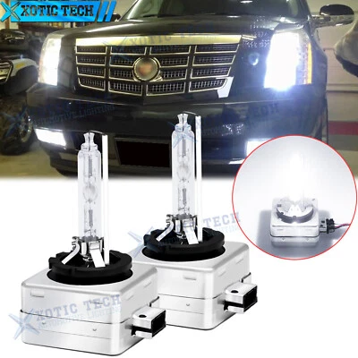2x 6000K White D1S D1R D1C OEM HID Xenon Headlight For Cadillac Escalade ESV EXT - Image 1 of 4