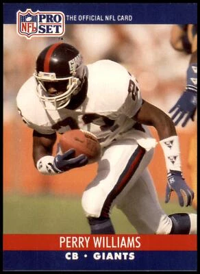 Perry Williams #600 1990 Pro Set - Image 1 of 2