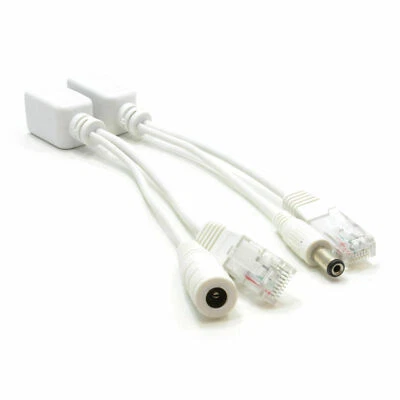 10PCS 12V Power Over Ethernet Passive POE Injector Splitter Adapter IP Camera AP - Image 1 of 4
