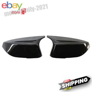 For 2014-2021 Infiniti Q50 Q60 M Style Gloss Black ABS Mirror Cap Cover Replace