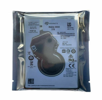 2TB Seagate FireCuda SSHD 2.5" SATA Solid State Hybrid Drive ST2000LX001 5400RPM - Image 1 of 3