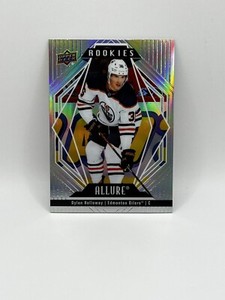 22-23 UD Allure Hockey Rookies 121 Dylan Holloway