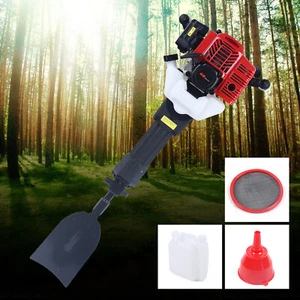 2-Stroke 52CC Gasoline Excavator Garden Tree Digger Rock Drilling Shovel Machine - Picture 1 of 20