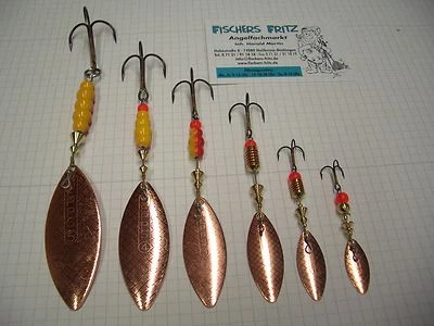 Original Mepps Longue Kupfer alle Größen Kunstköder Spinner Blinker Köder - Bild 1 von 3