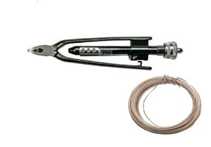 Pinza torcifilo 210mm x legature di sicurezza moto ritorno automatico con filo a - Imagen 1 de 2