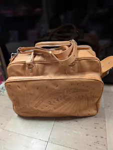 Klassische Vintage-Seesack Force 10 aus Leder mit Handbesatz - Bild 1 von 12