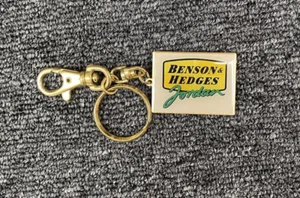 Benson & Hedges Jordan Vintage Enamel Key Ring Chain With Clip - Picture 1 of 7