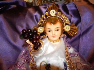 nino dios Vestido niño de las uvas set/ baby jesus dress set medidas en cms 