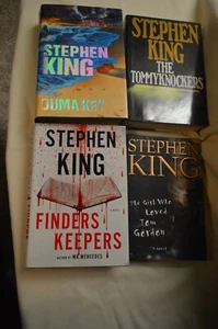 #6 lot of 4 Stephen King Novels HC/DJ - Picture 1 of 13