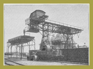 1907: Köln Bahnhof EIFELTOR: Bekohlanlage: VDI-Bericht von 1907 - Bild 1 von 3