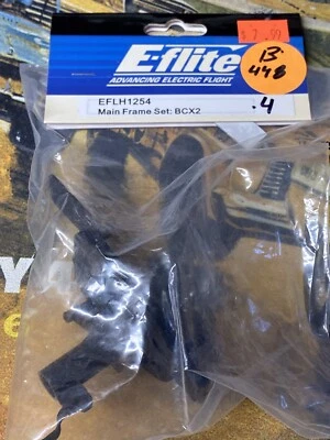 Juego de cuadro principal E-Flite EFLH1254: BCX2 NewInPack enviado a EE. UU. Foto 1 de 4