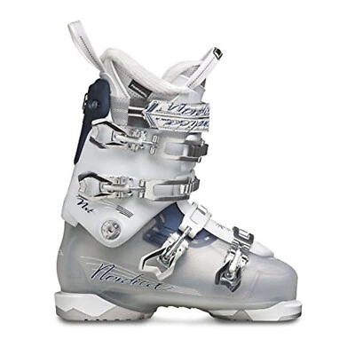 Nordica Women's NXT N3 Ski Boots, Smoke, Size 6.5 (23.5)
