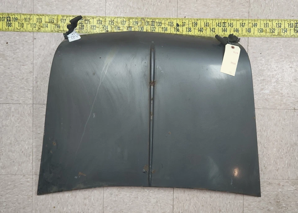 Capucha usada OEM color pizarra/gris 1959-1963 Austin Mini Cooper (FB5) Foto 1 de 4