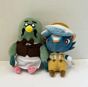 Animal Crossing Brewster & Kicks Spielzeug Stofftier 8 Zoll Plüsch Lot Nintendo - Bild 1 von 2