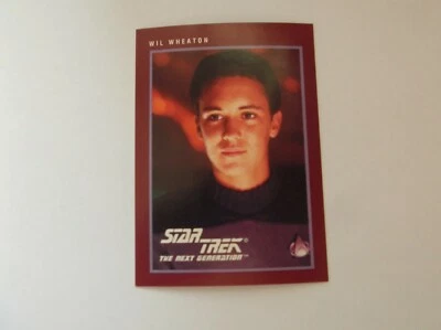 Impel Star Trek: 25th Anniversary "WIL WHEATON" #142 Trading Card - Image 1 of 2