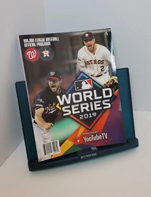 Major League Baseball World Series Official Program 2019 Astros And Nationals - Image 1 of 3