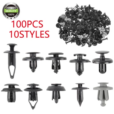 100x Clips de sujeción de guardabarros de parachoques para BMW i3 M4 M6 X1 X3 X5 X6 Z4 335xDrive 2015 Foto 1 de 4