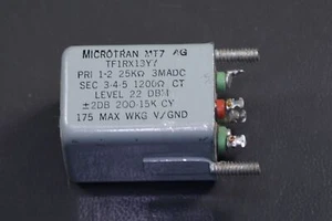 MT7-AG Microtran Audio Frequency Transformer 200Hz - 15KHz Through Hole **USED** - Picture 1 of 3